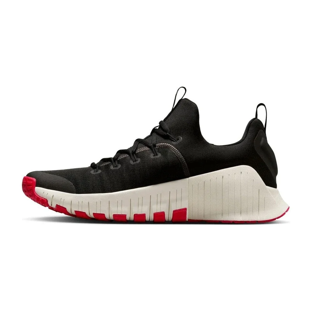 Nike Men's Free Metcon 6 Black/Sail/University Red FJ7127-006
